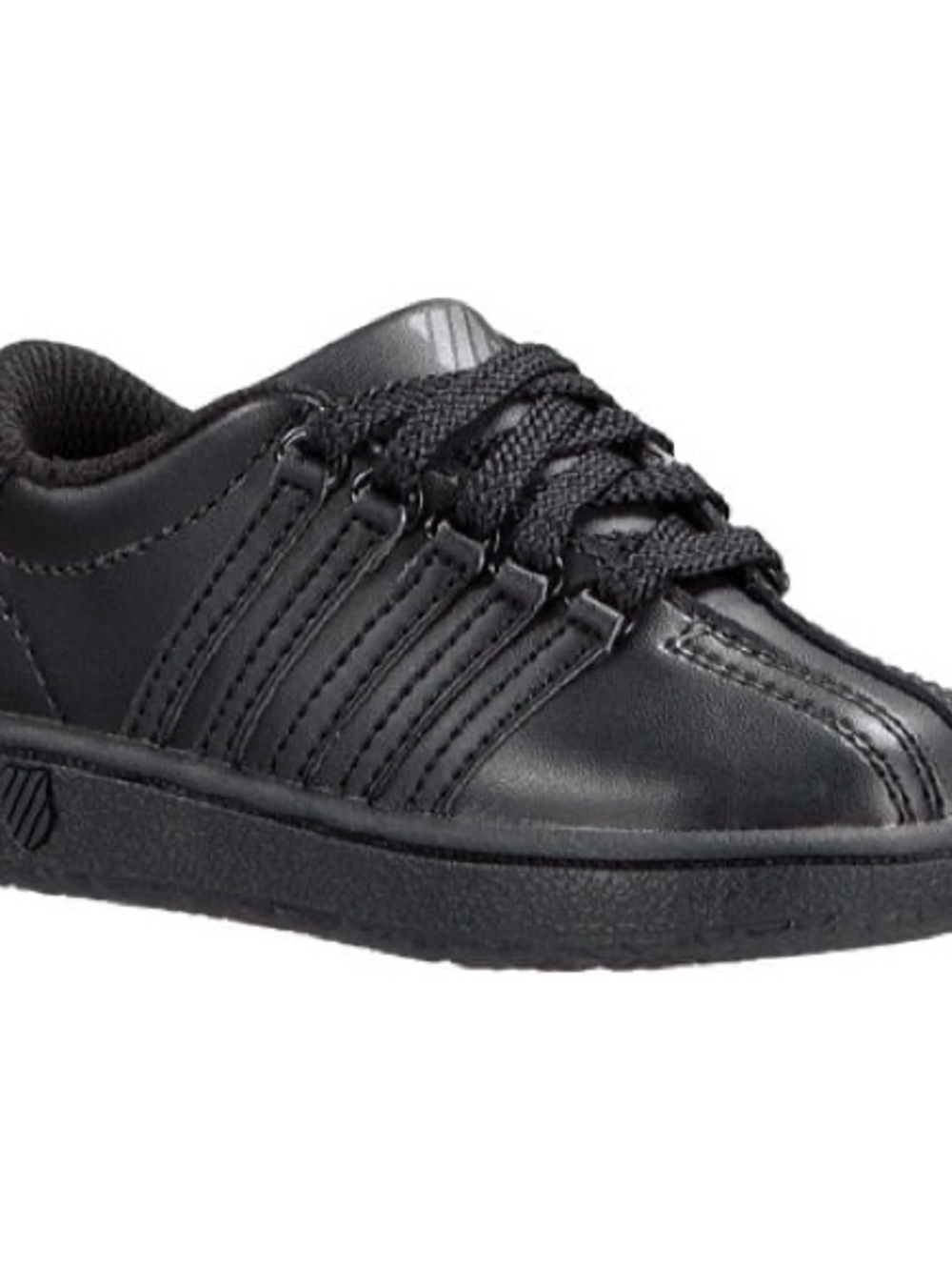 K-Swiss Classic VN Infants  Black Lace-Up Sneakers Size 6
